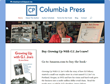 Tablet Screenshot of columbiapress.net